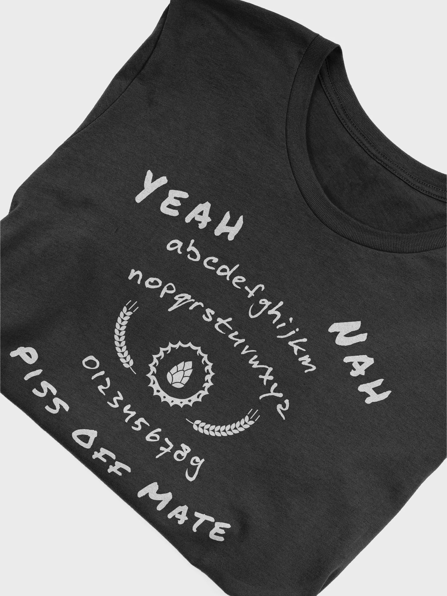 Bogan Ouija Dark Mode Supersoft T-Shirt product image (5)