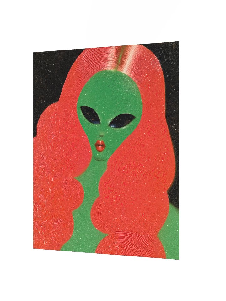 Sassy Alien 008 Matte Paper Poster product image (2)