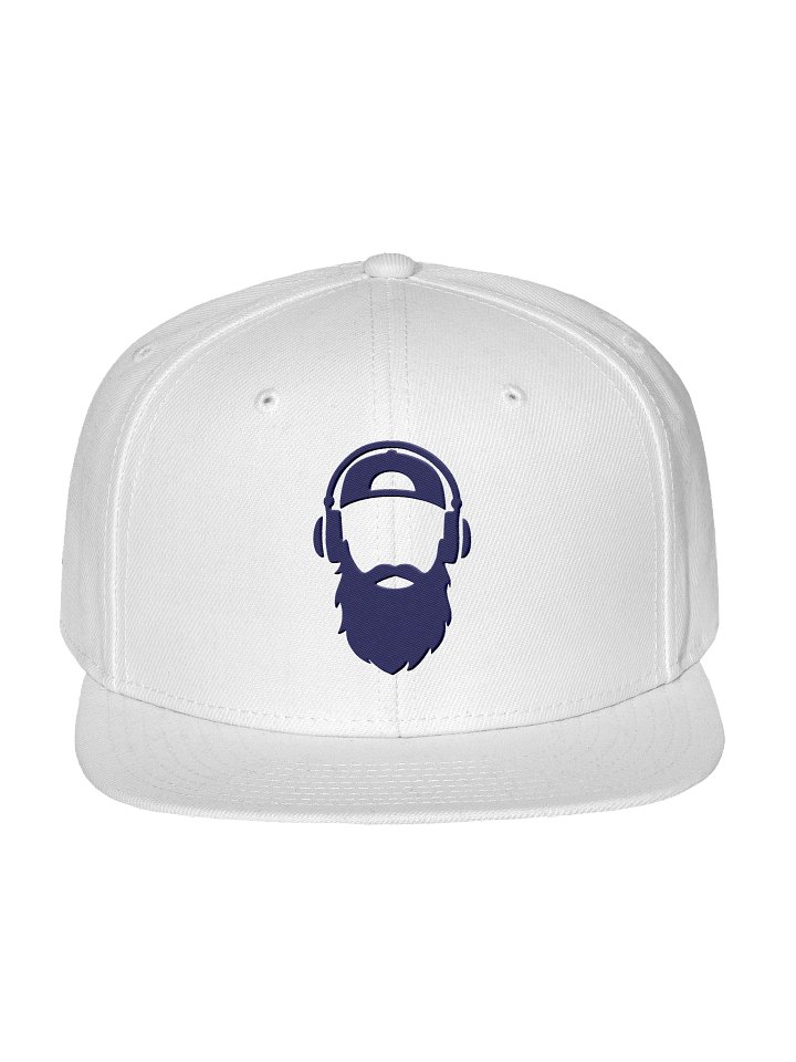 Flat Bill Rolen Beats Icon Hat – Navy Logo product image (1)