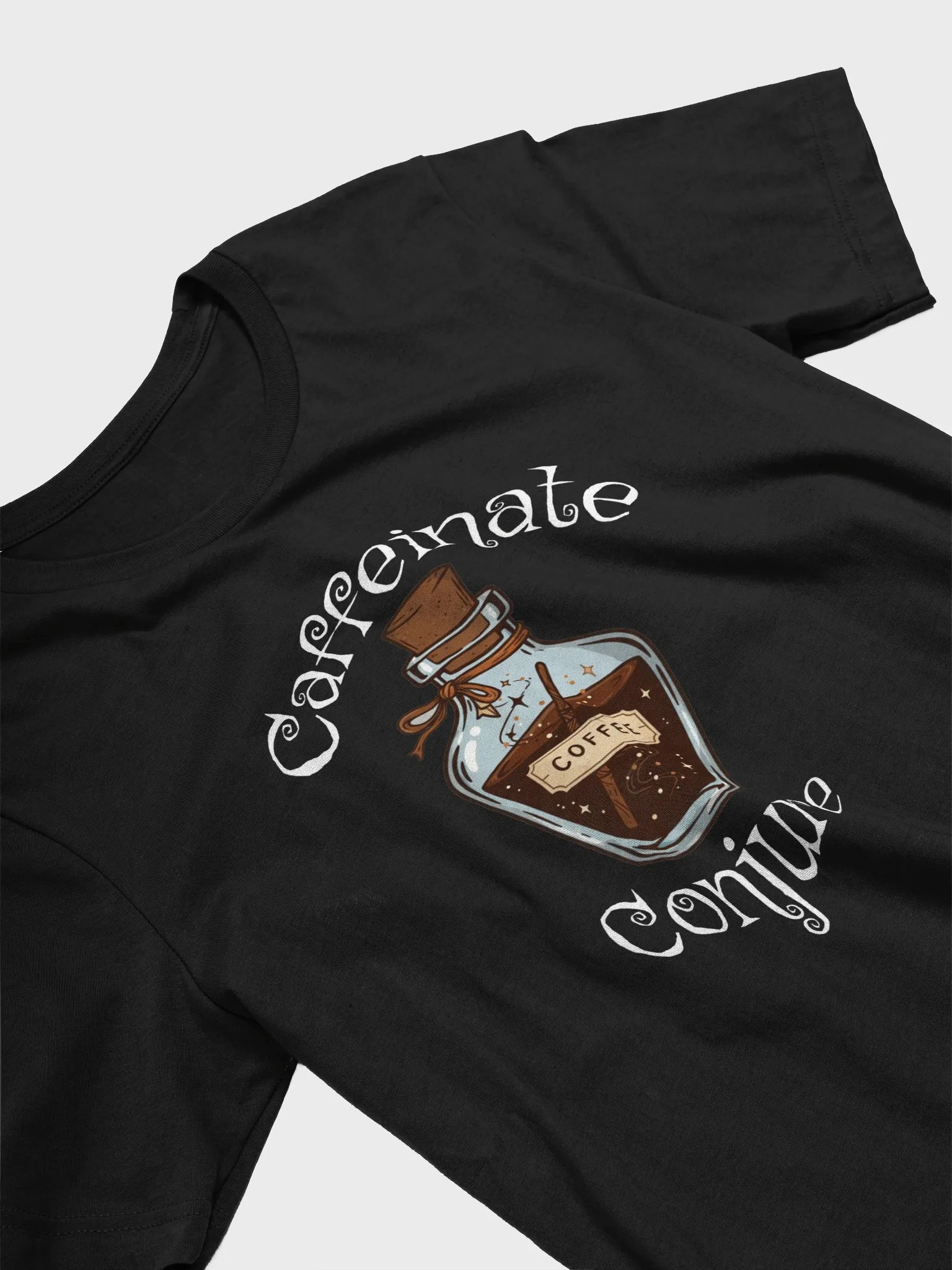 Caffeinate and Conjure T-Shirt product image (17)