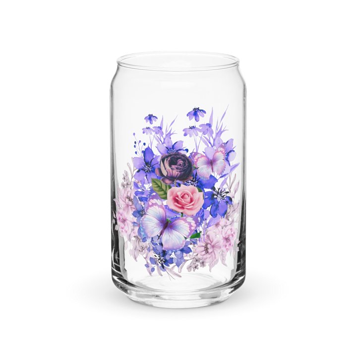 Butterfly Roses Glass Tumbler product image (2)