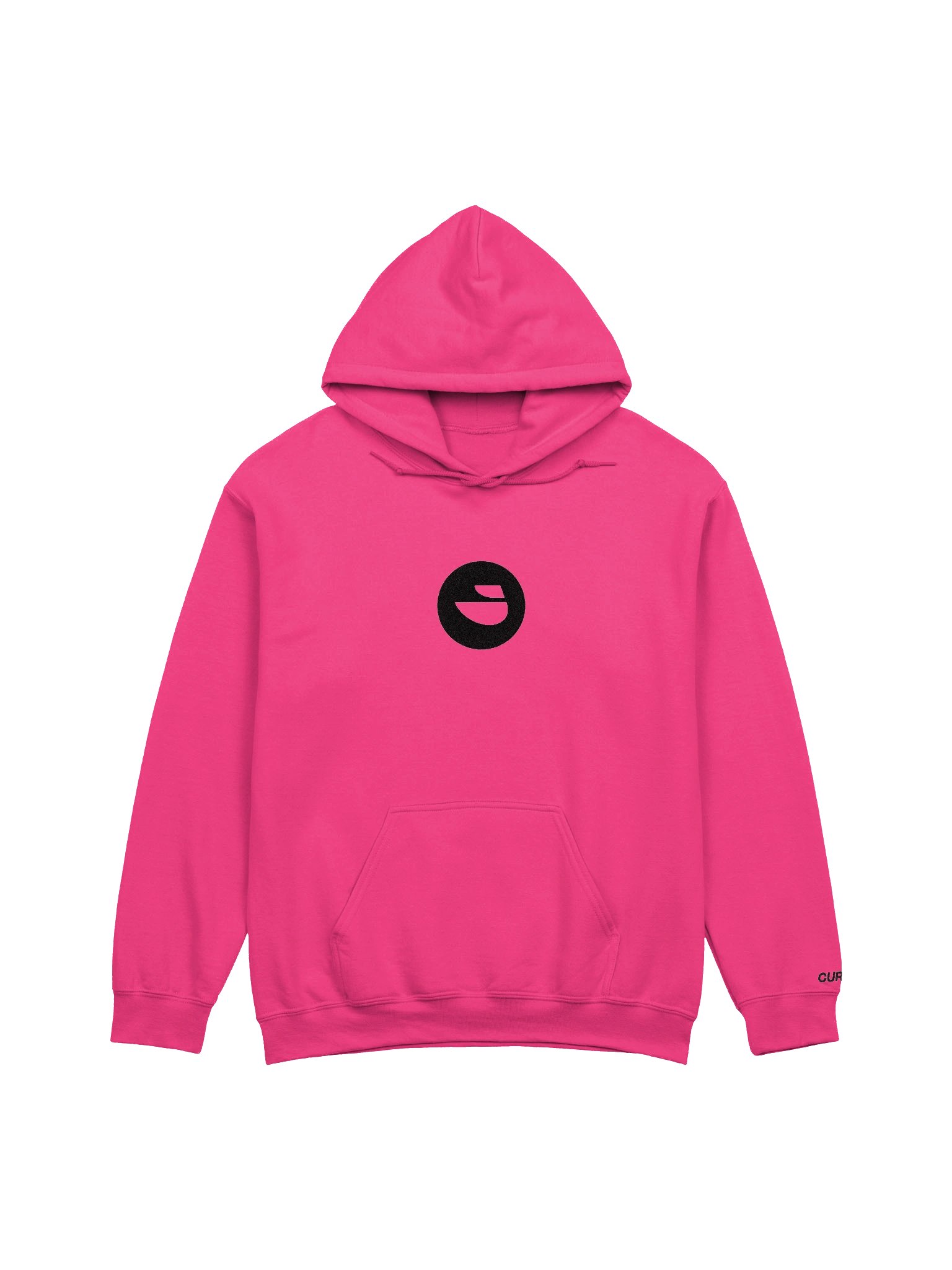Curdia Black Logo Embroidered Hoodie product image (1)