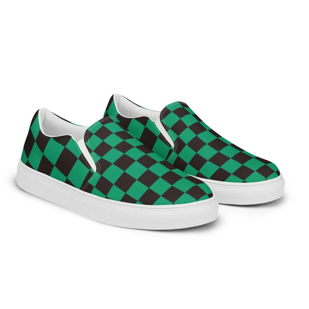 Tanjiro Kamado: Men's Slip-On Canvas Shoes product image (2)