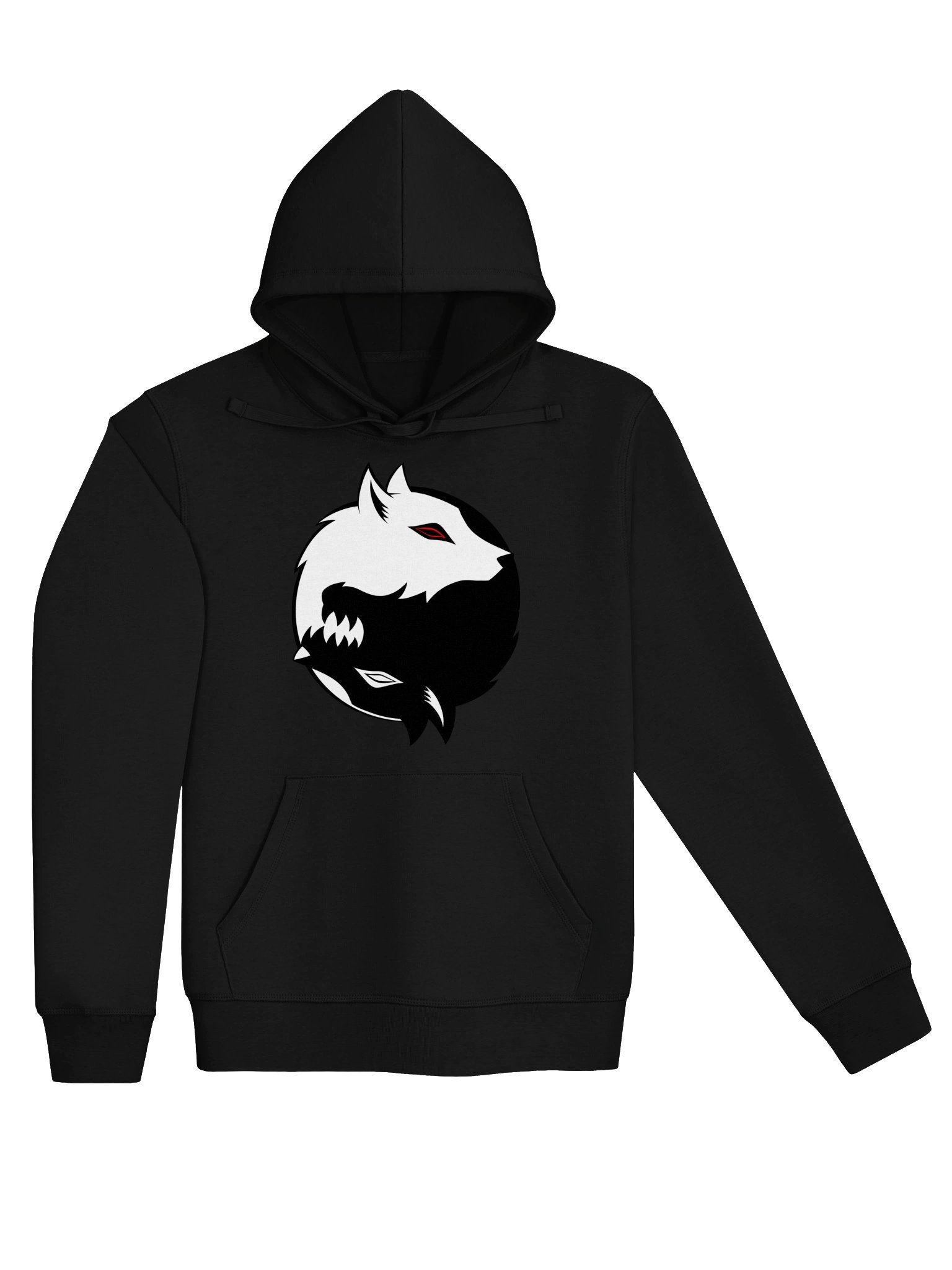 YingYang Wolf Hoodie product image (3)