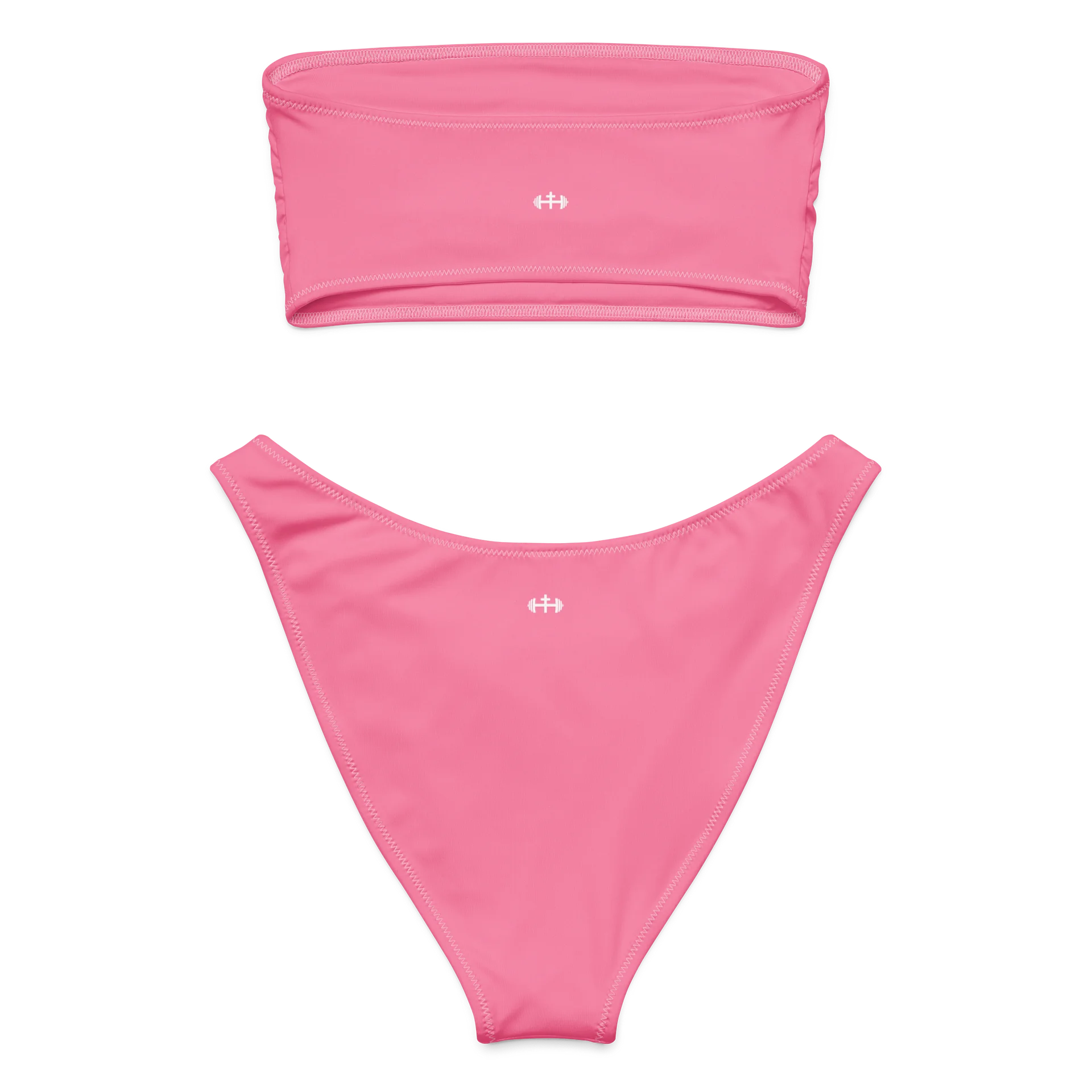 His House Womens Bandeau Bikini Set - Pink product image (4)
