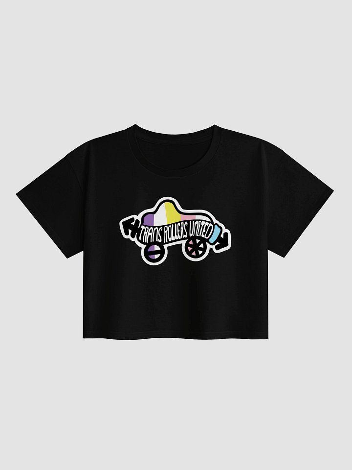 Trans Rollers United Skate Logo Crop Top product image (1)