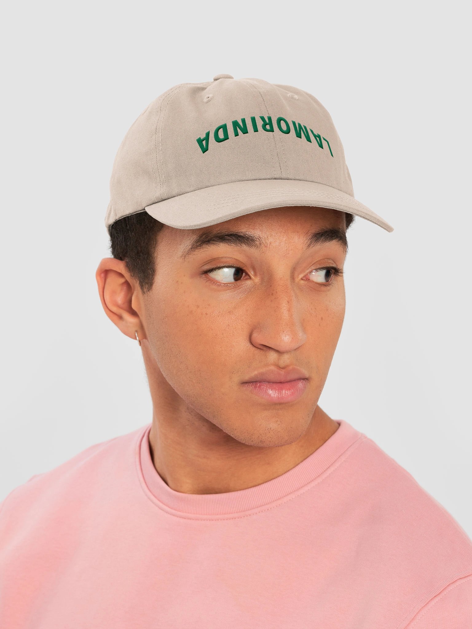 Upside Down Lamorinda Dad Hat | Light product image (6)