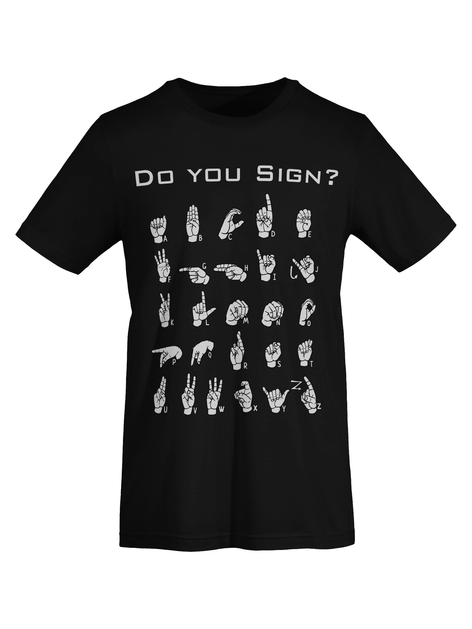 ASL Alphabet Tee – Learn to Sign with Able Lingo product image (74)