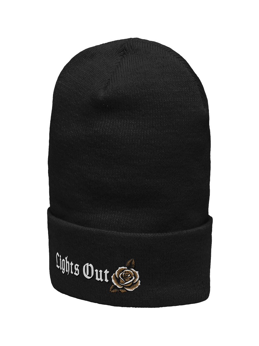 Lights Out Rose Beanie product image (7)