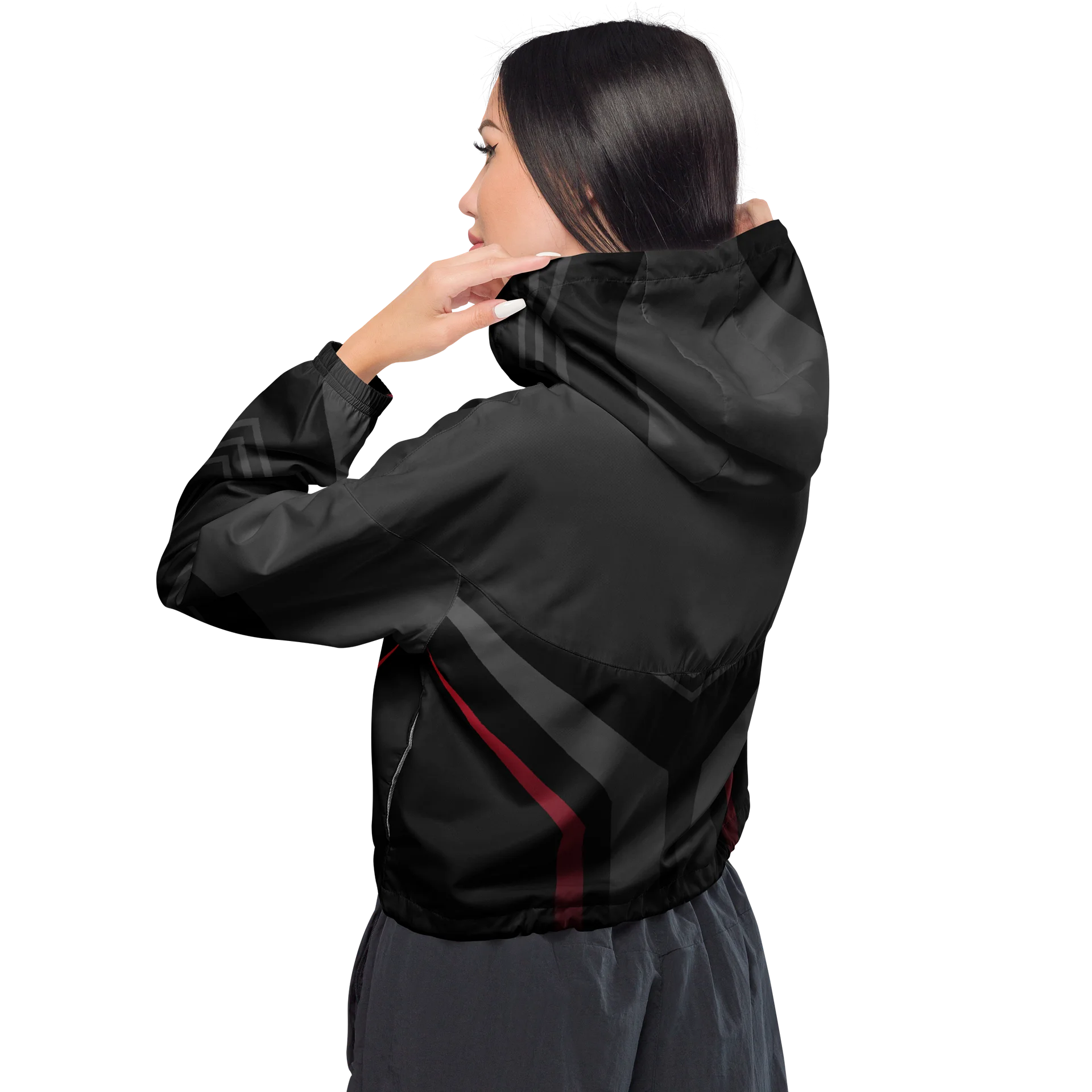 Women's Cropped Windbreaker - Bulvant - L_w5Jat4ScY
