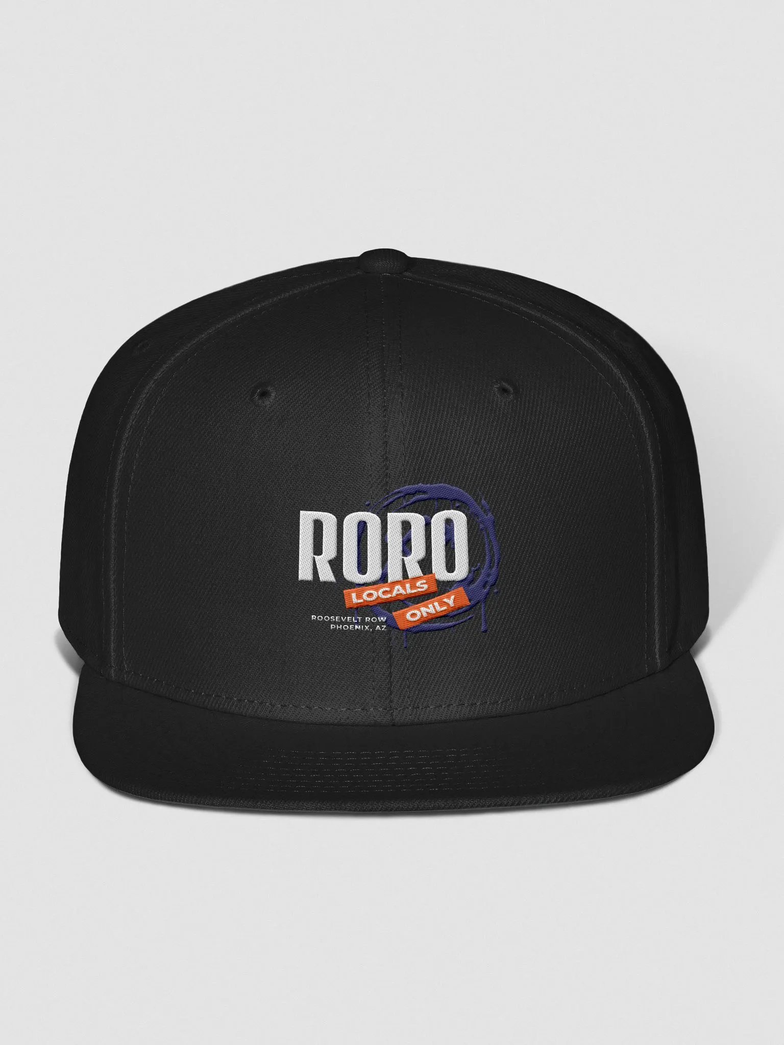 RoRo Locals Only Snapback Hat product image (1)