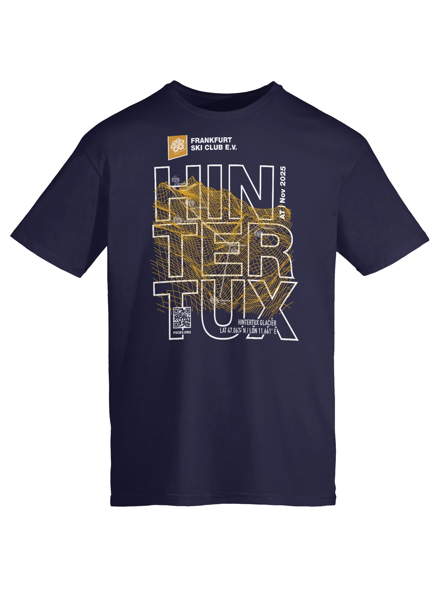 Hintertux Resort & QR-Code (front and back print) product image (7)