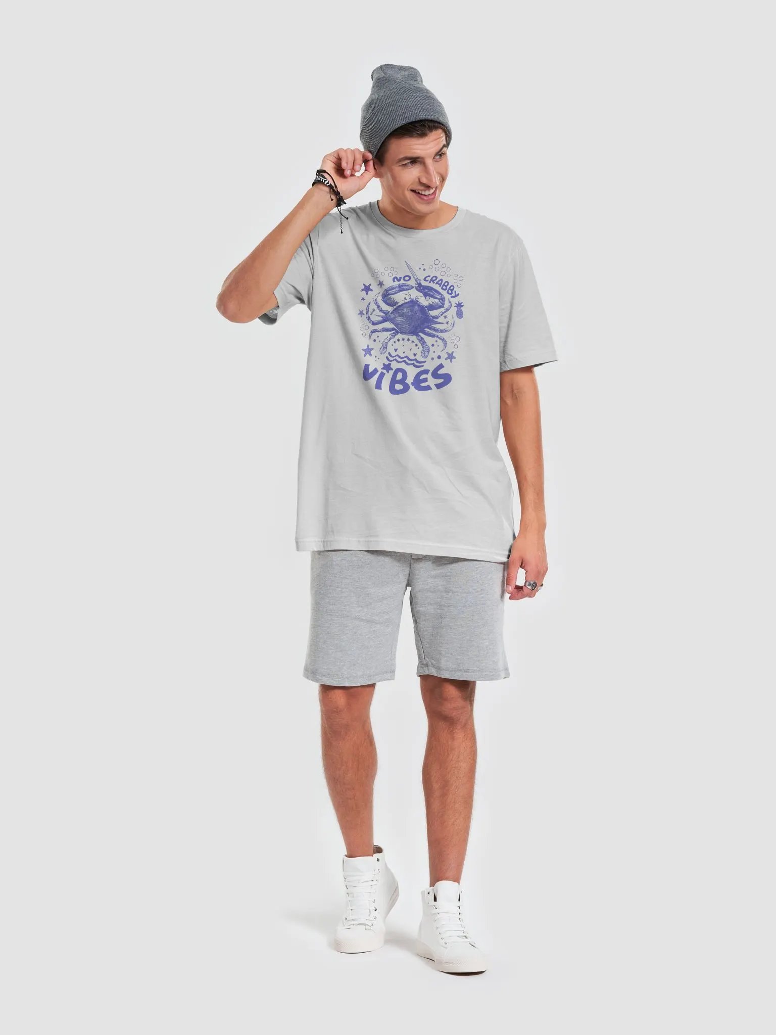 No Crabby Vibes Premium T-shirt product image (6)