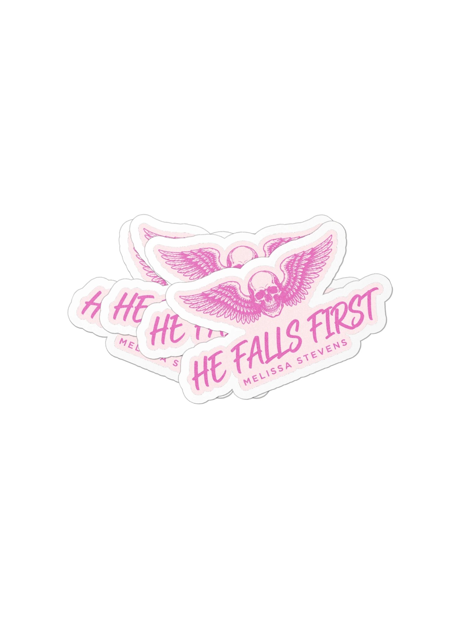 He Falls First Sticker (Script, MS) product image (3)