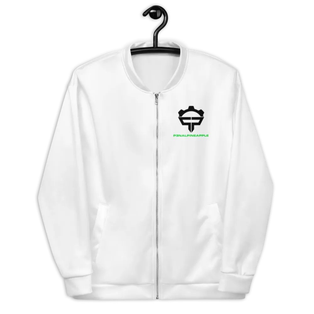 P3nAlPineapple - White Bomber Jacket product image (4)