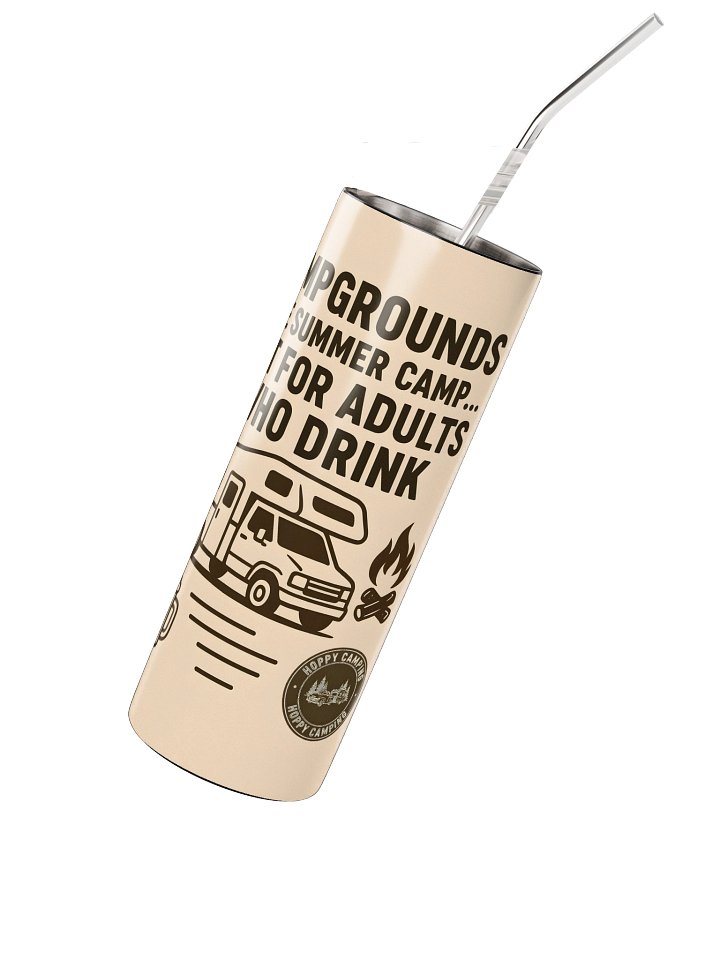 Road Beer Travels Stainless Steel Tumbler product image (2)