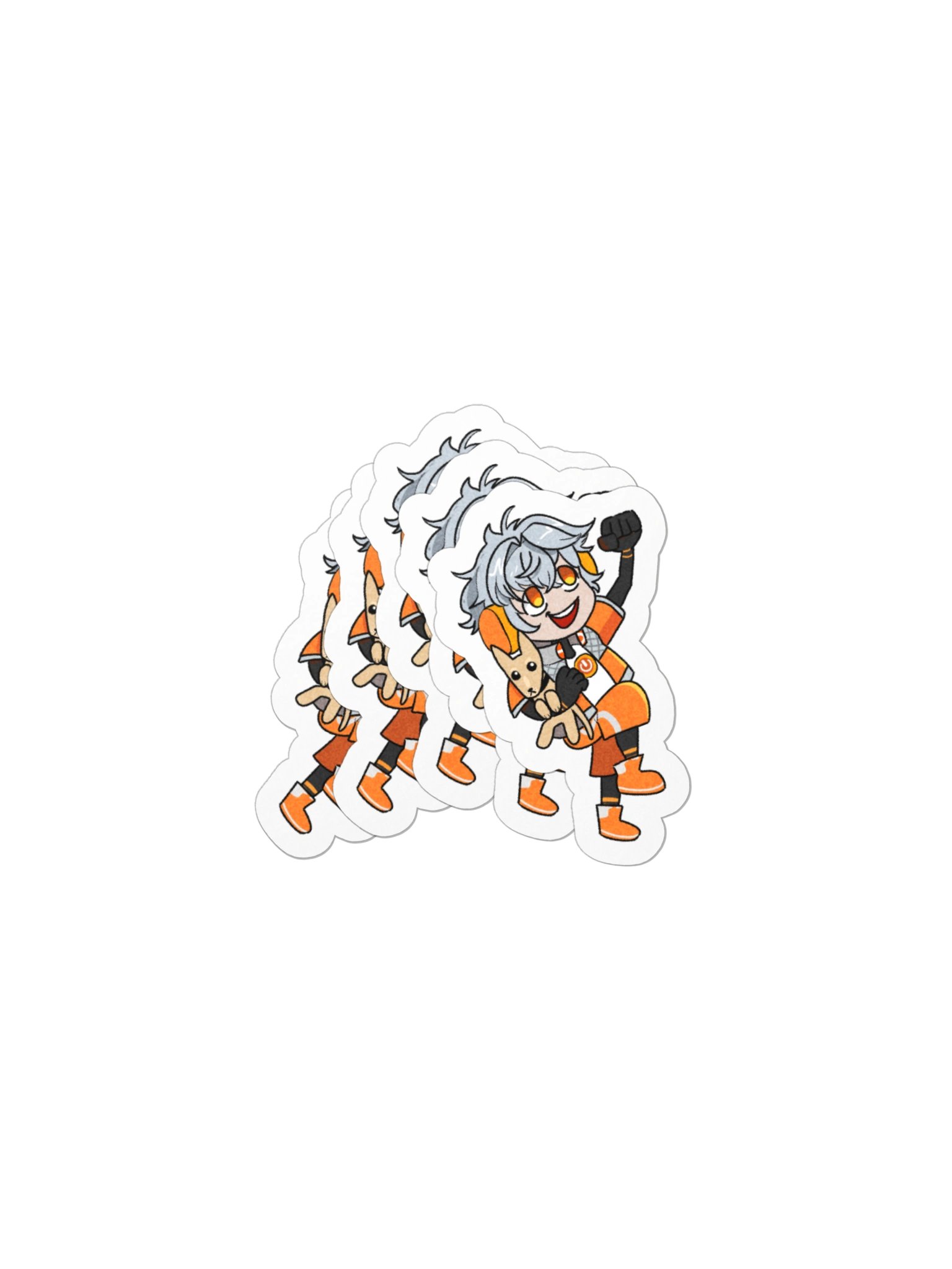 Power Guy JUMP Sticker! product image (3)