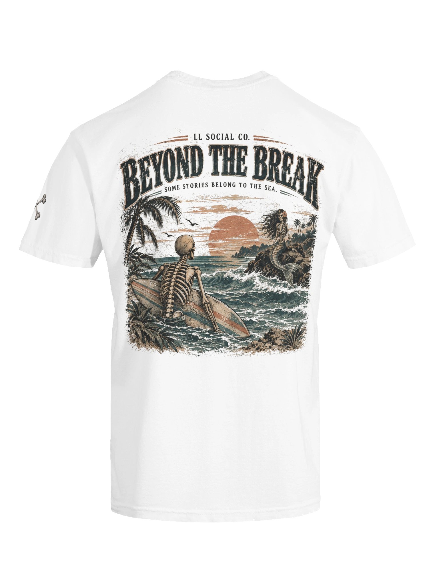 Beyond the Break Comfort Colors Tee — Coastal Skellie Edit product image (7)