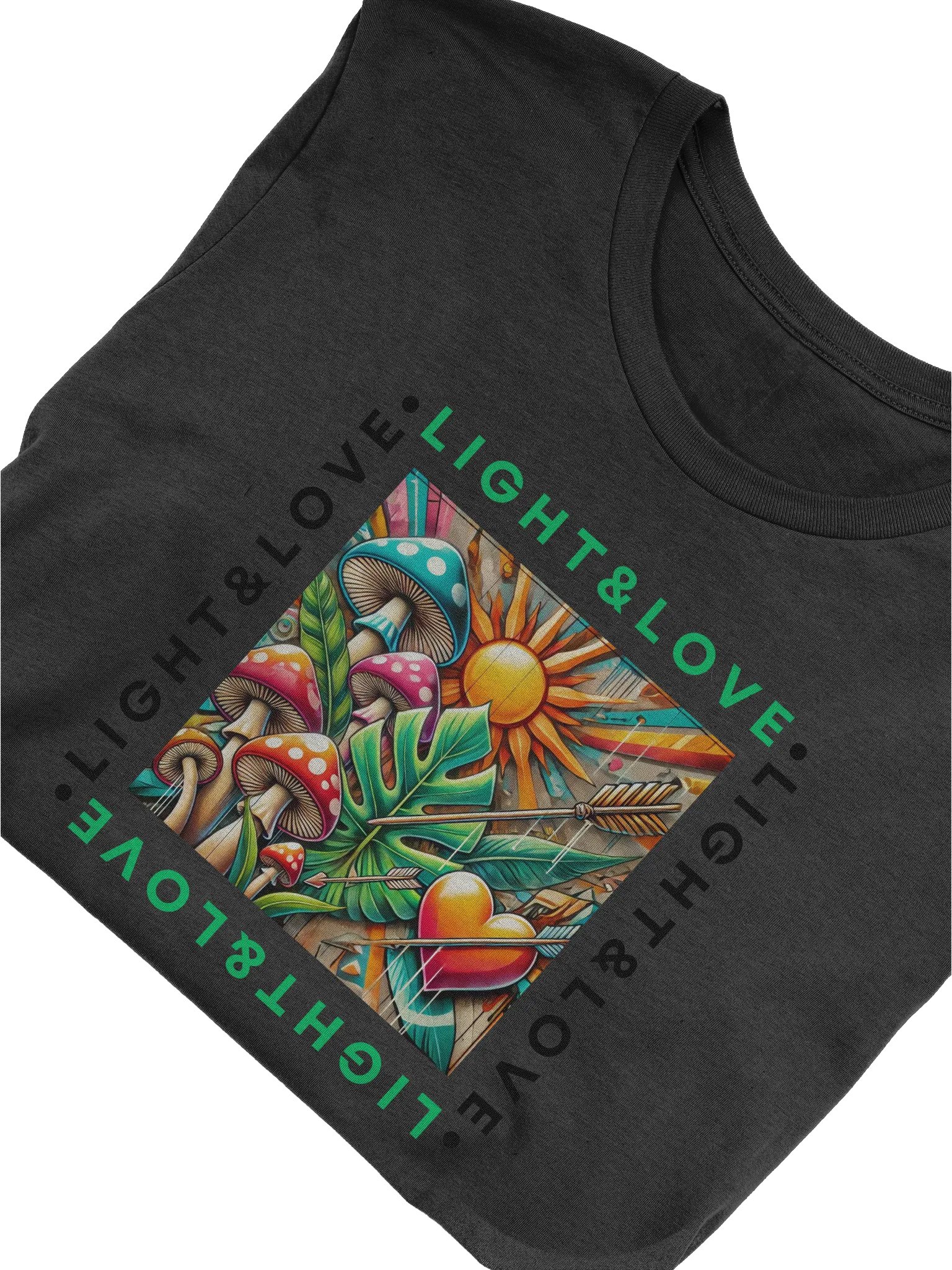 Light & Love Tee: The Streets Are Talking Art Style product image (1)