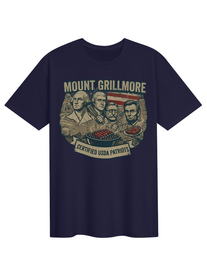 Mount Grillmore - Certified USDA Patriots | USA T-Shirt product image (1)