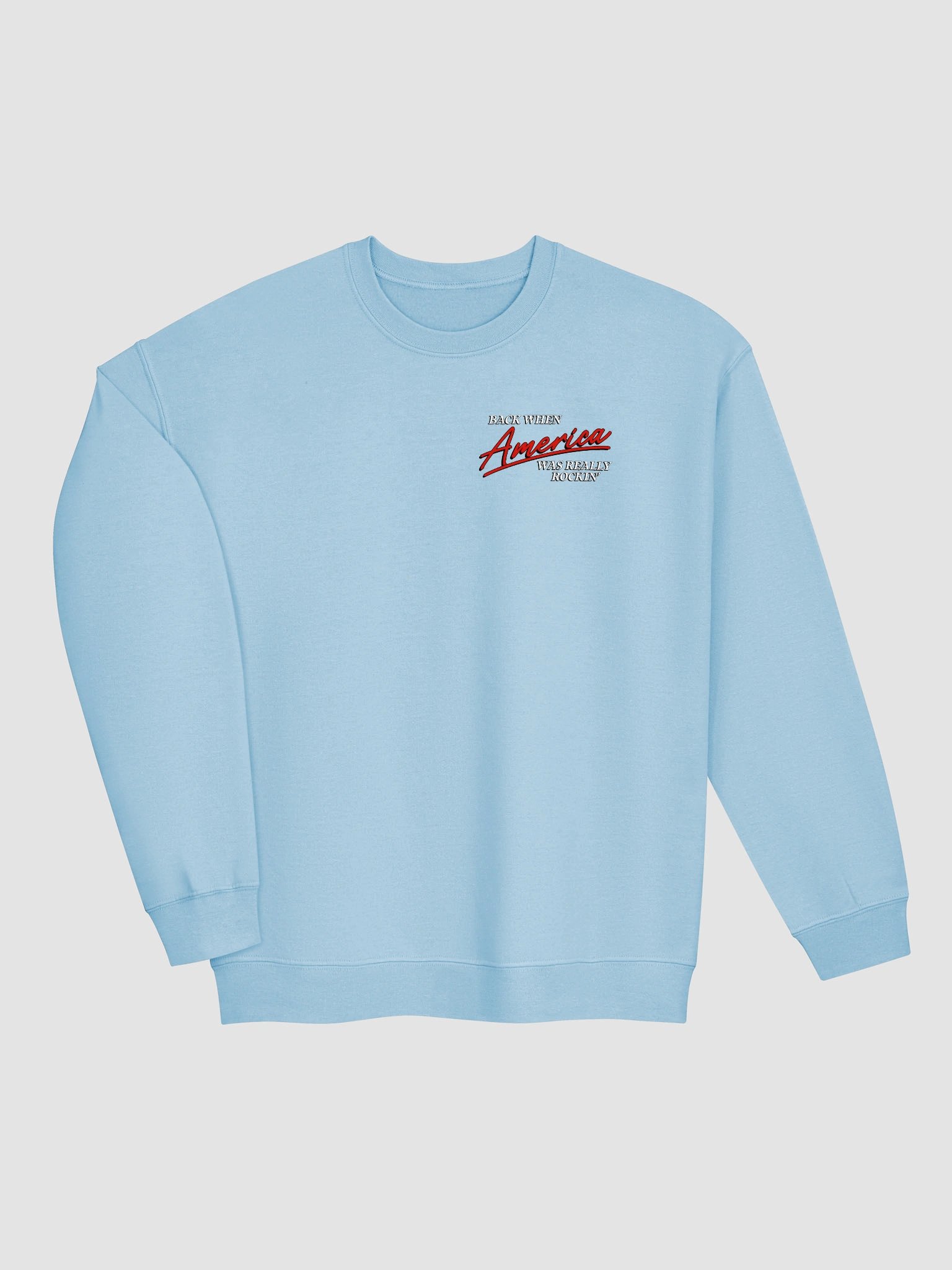 Back When America Was Really Rockin' Crewneck Sweatshirt product image (9)