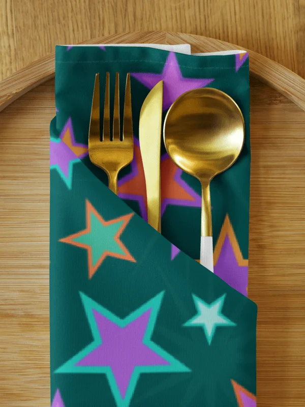 Set of Star-of-the-Party, Party Time! Cloth Napkins product image (1)