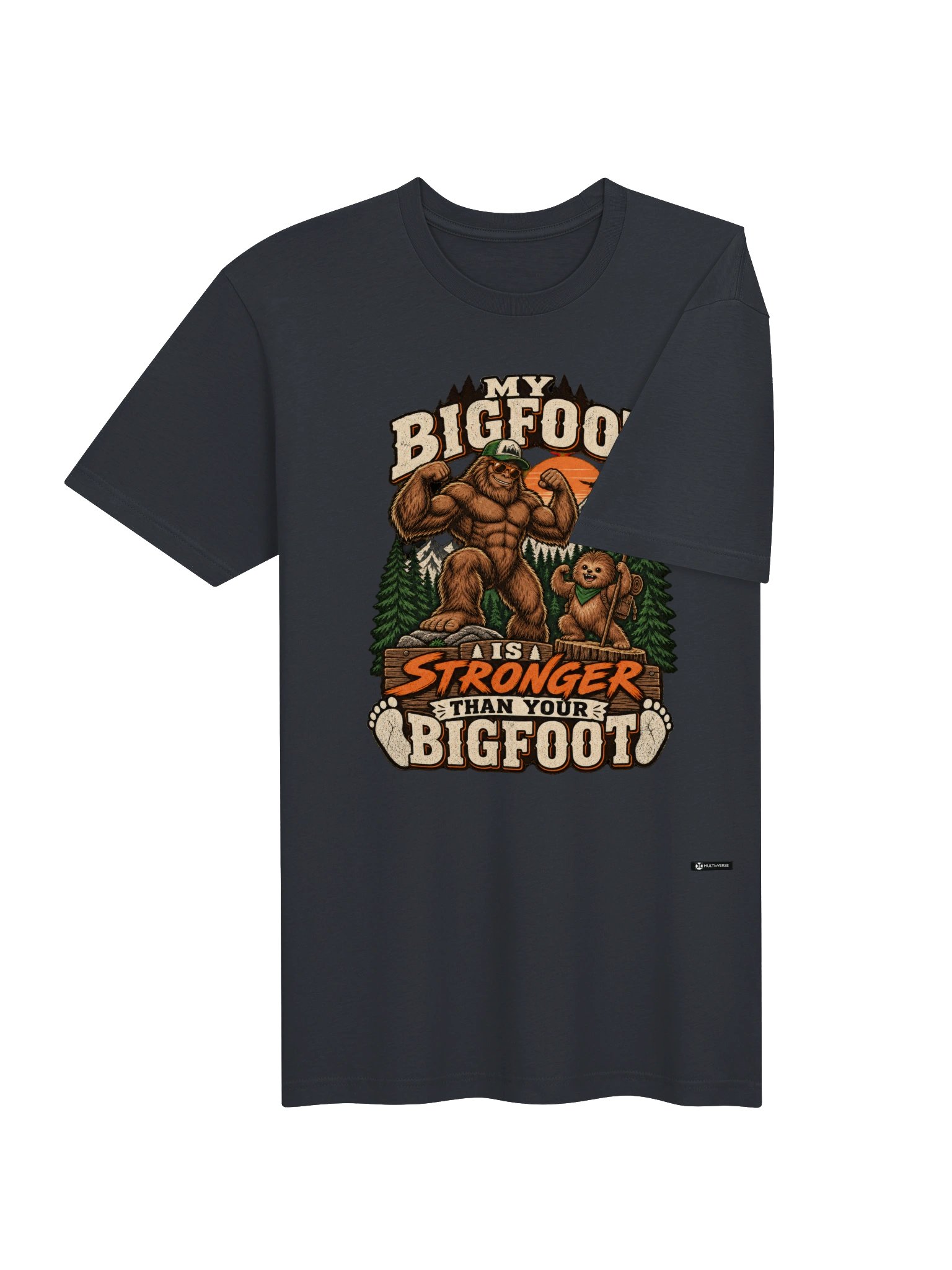 My Bigfoot Is Stronger Than Your Bigfoot Tee product image (20)