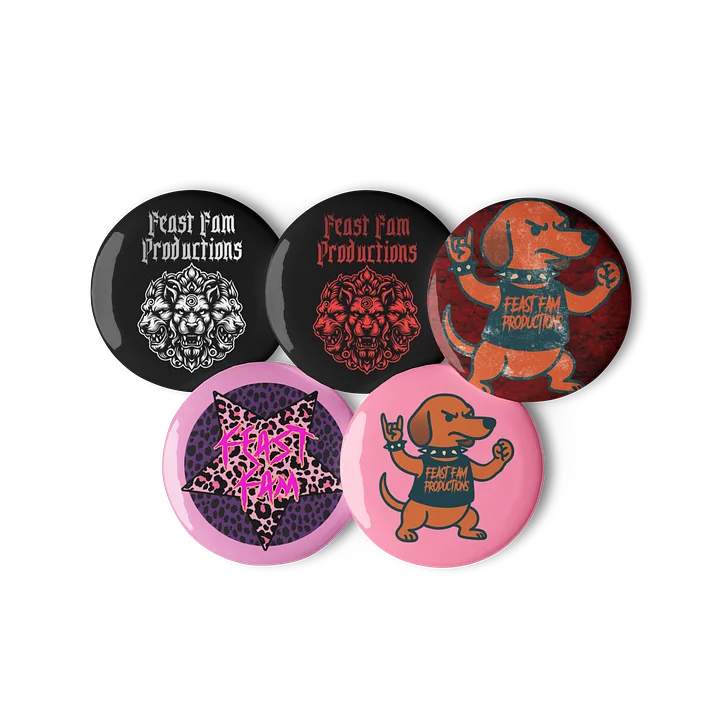 Feast Fam Productions Button Set product image (3)