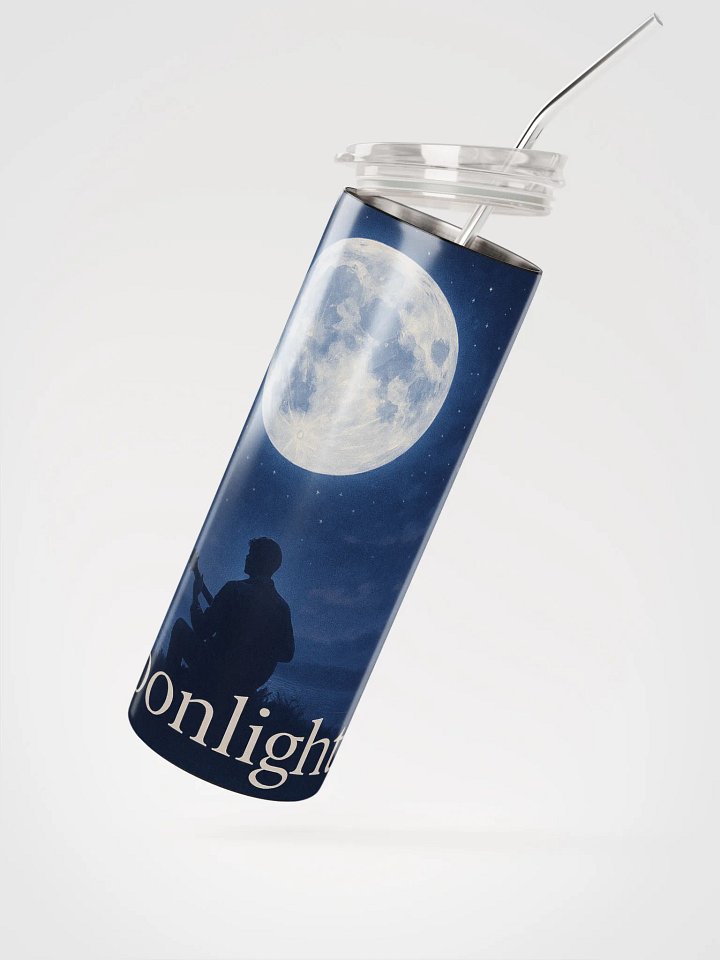 Moonlight Album Cover Stainless Steel Tumbler - Show Your Support - Drinkware product image (3)