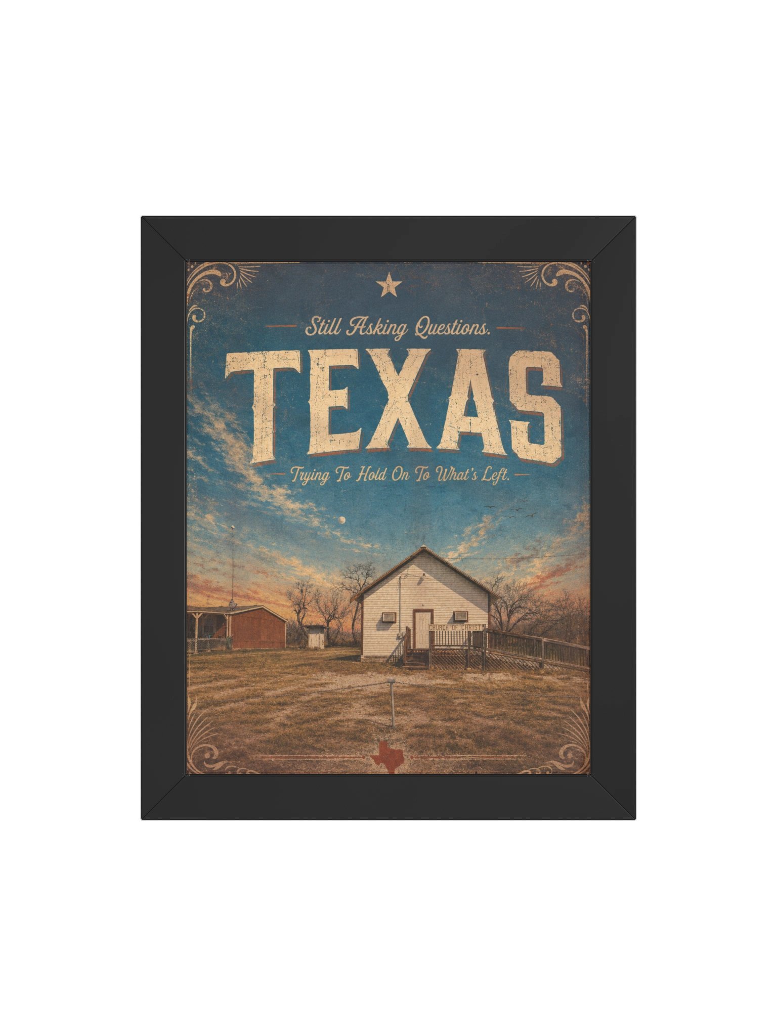 Texas — Trying to Hold On to What’s Left | Matt Pierce Poster product image (12)