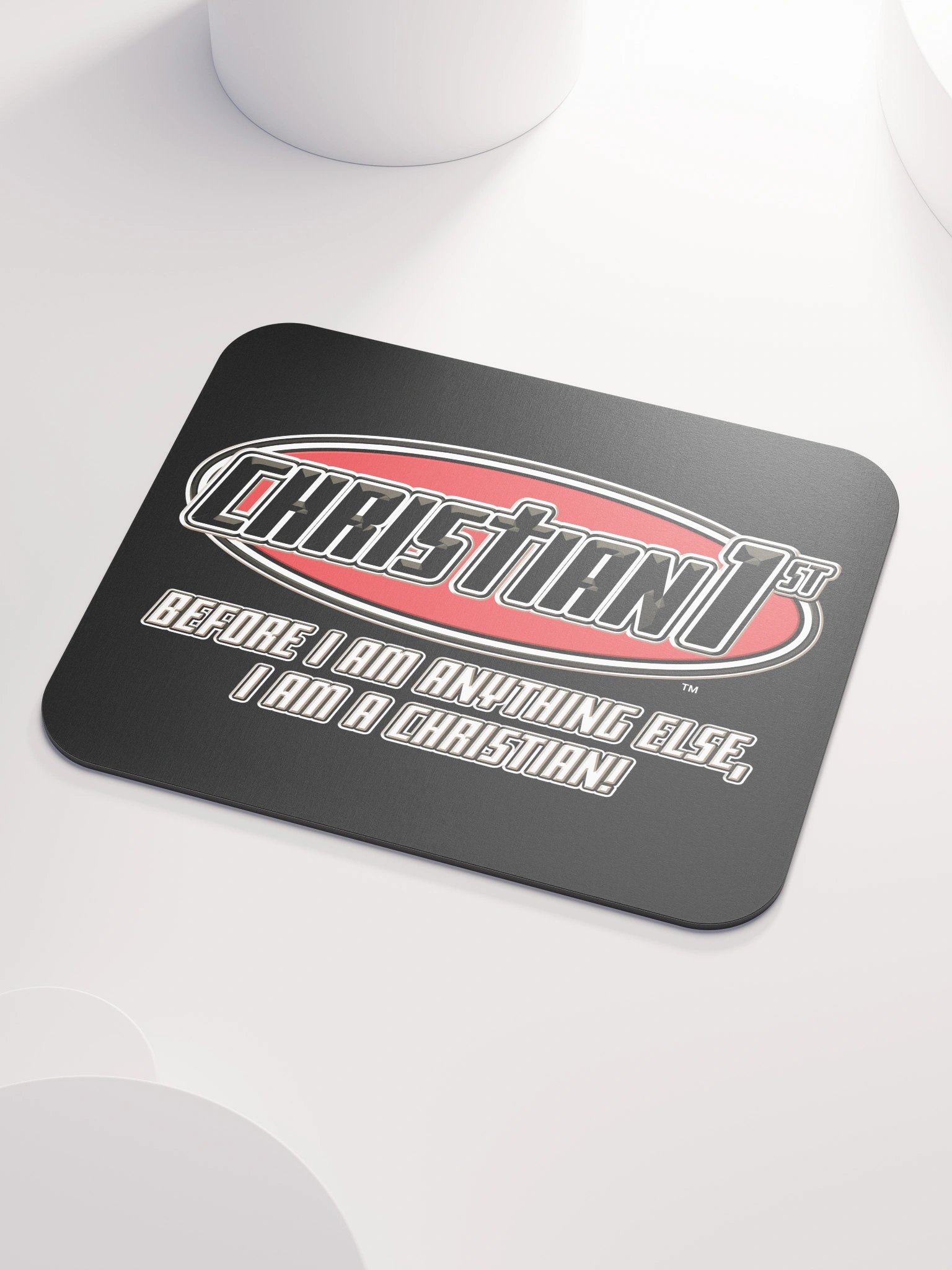 Christian 1st, Blk Mouse Pad BV product image (3)
