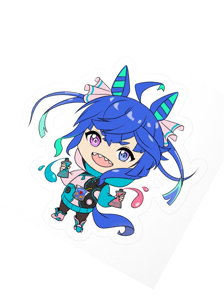Twin Turbo x CeganCosplay Sticker product image (2)