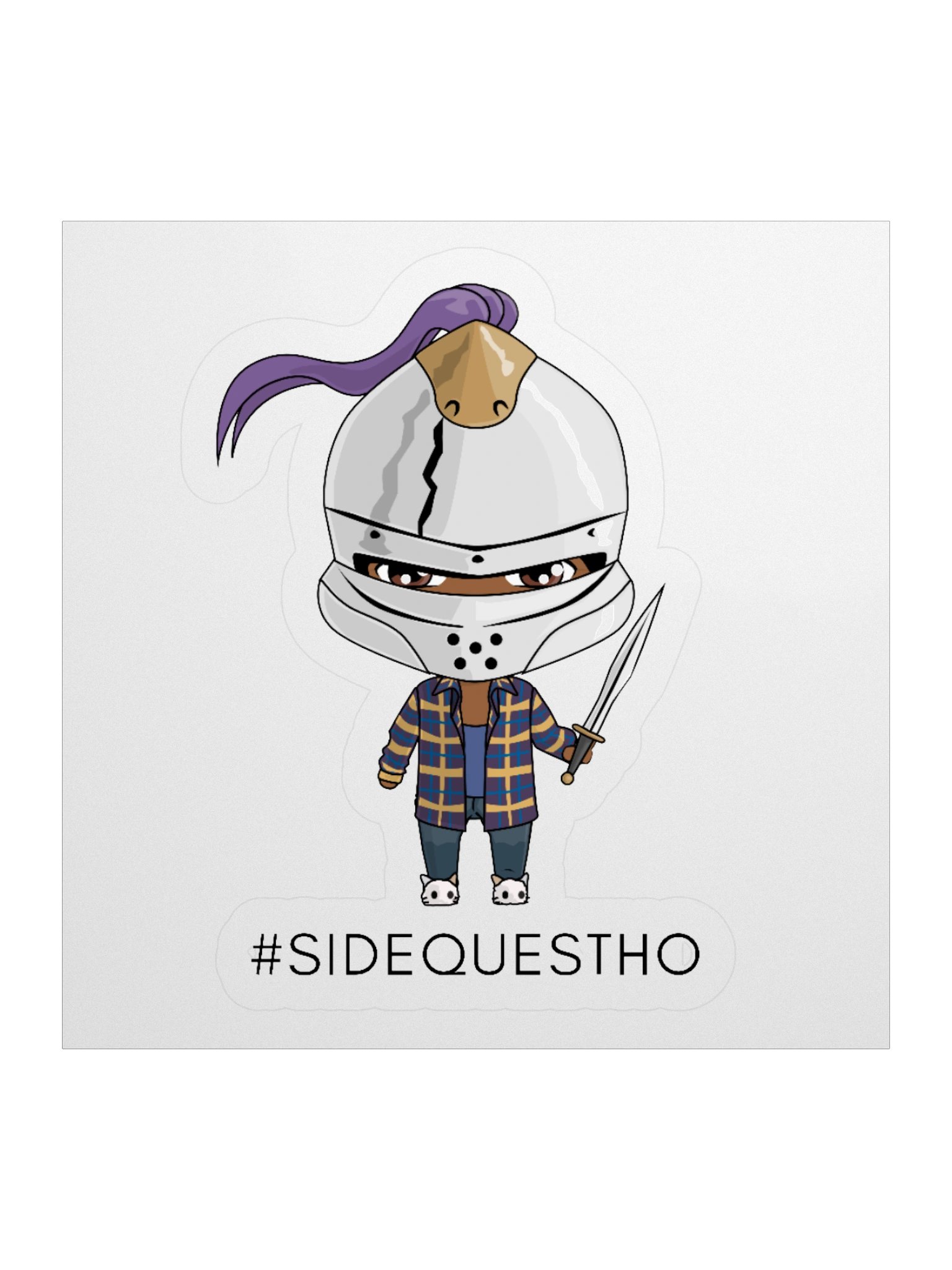 #SIDEQUESTHO - Character Sticker product image (1)