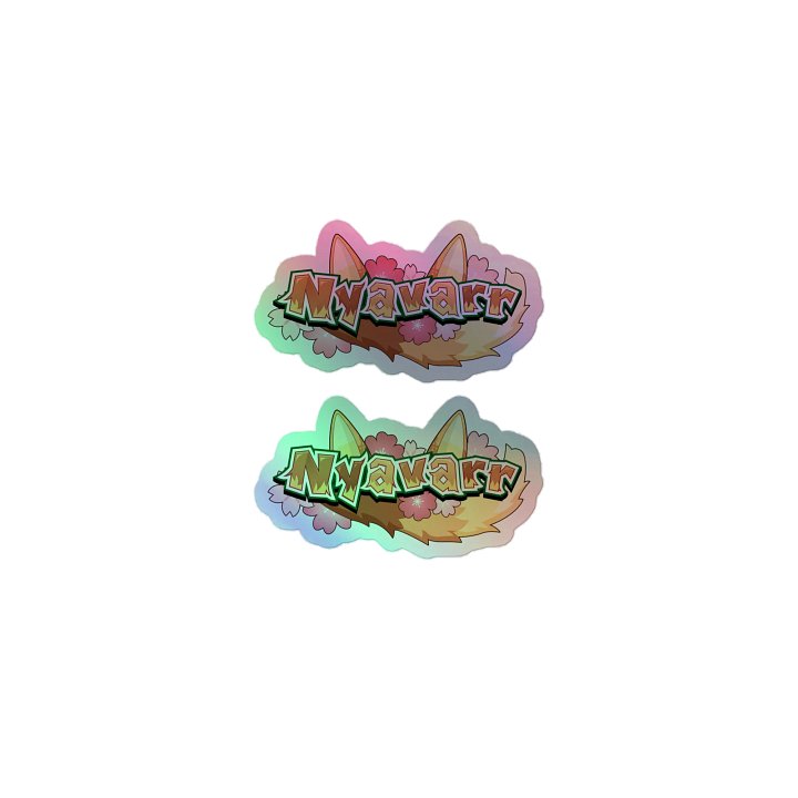 Holographic Logo Stickers product image (1)