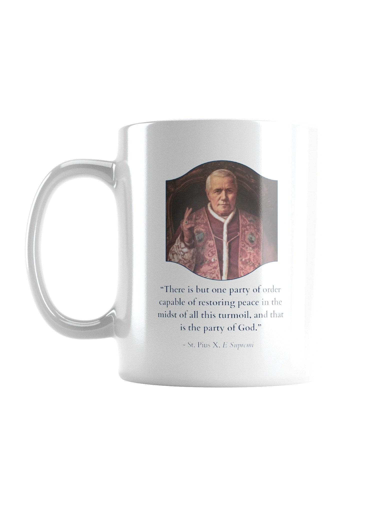 St. Pius X mug product image (1)
