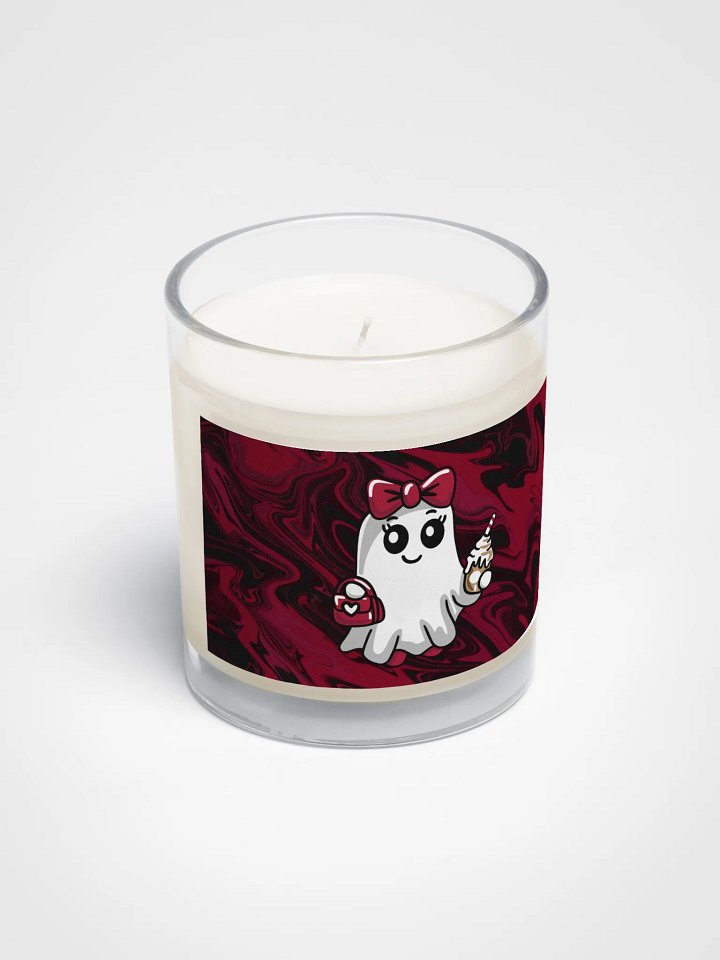 Stylish Ghost Soy Wax Glass Jar Candle product image (2)