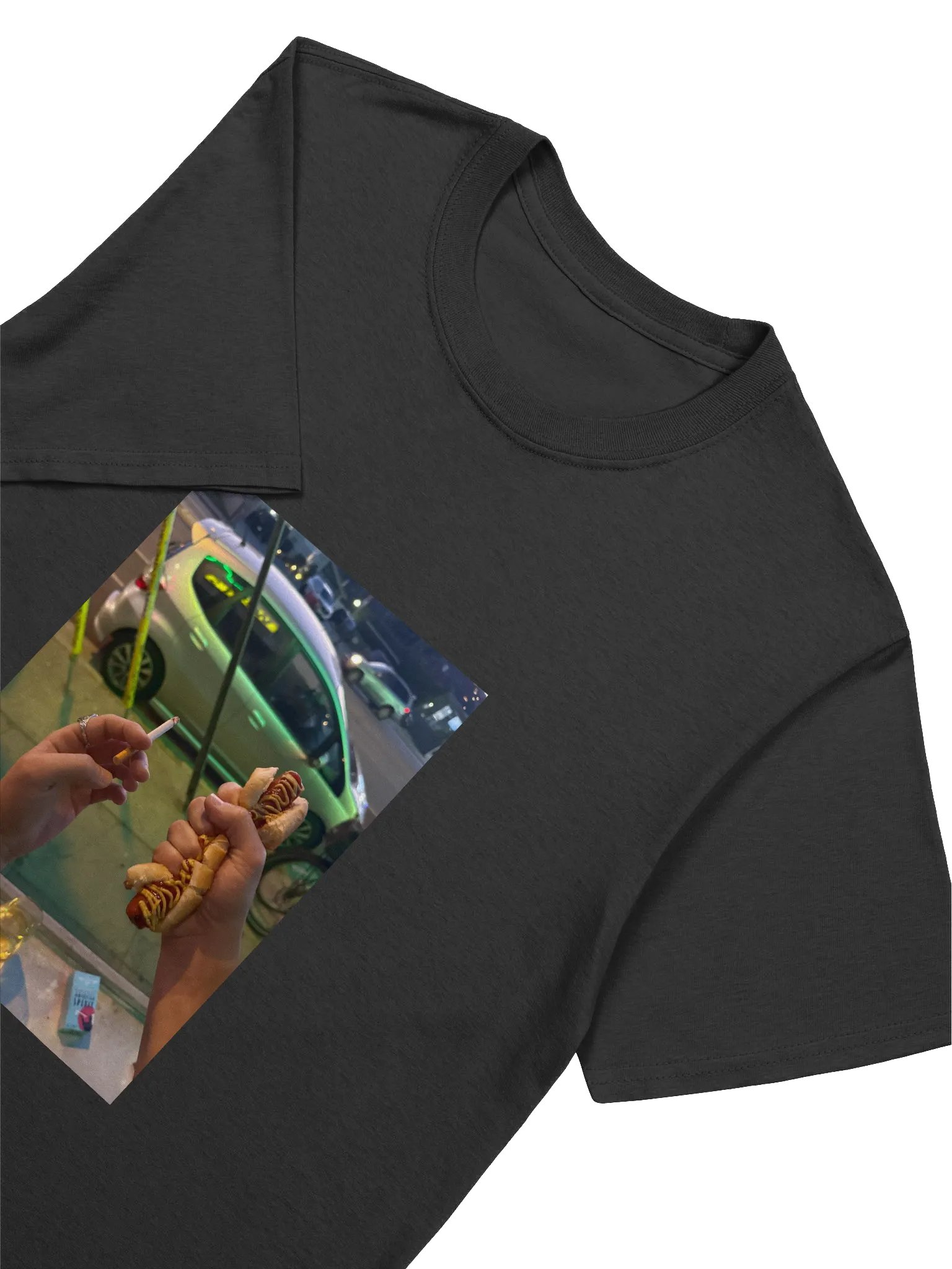 smokin hot dog tee product image (2)
