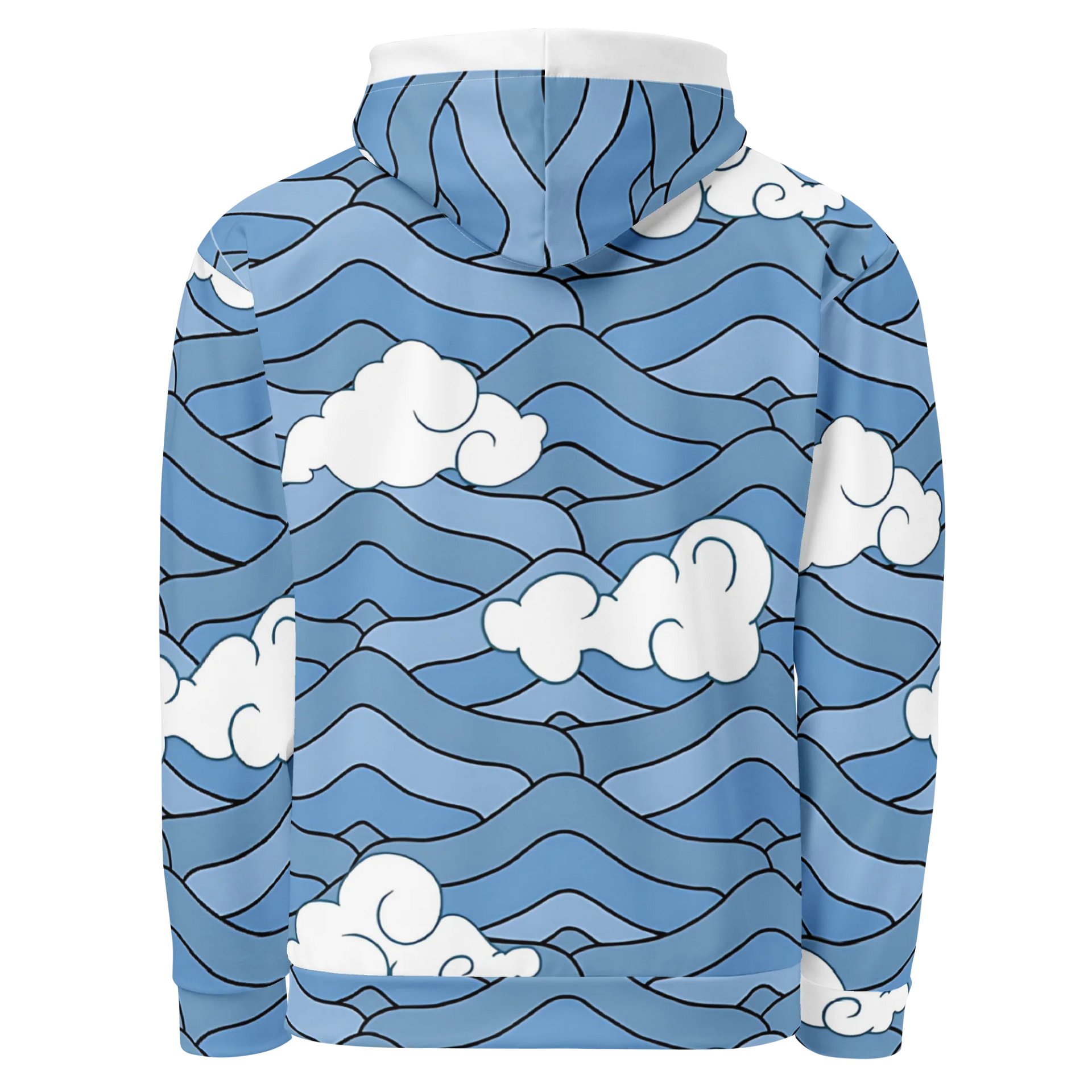 Aqua Clouds Unisex Hoodie product image (3)