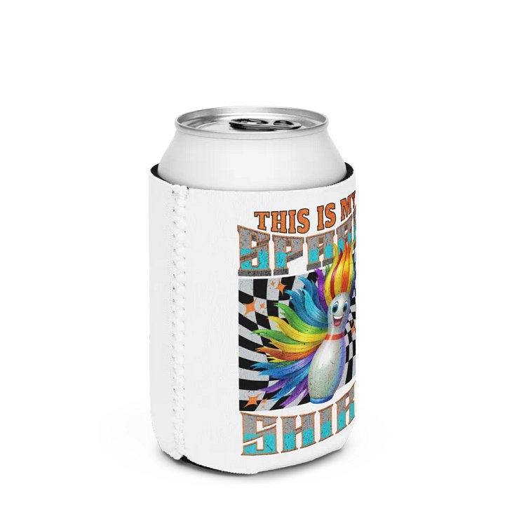This Is My Spare Shirt Bowling Rainbow Pin Can Cooler product image (2)