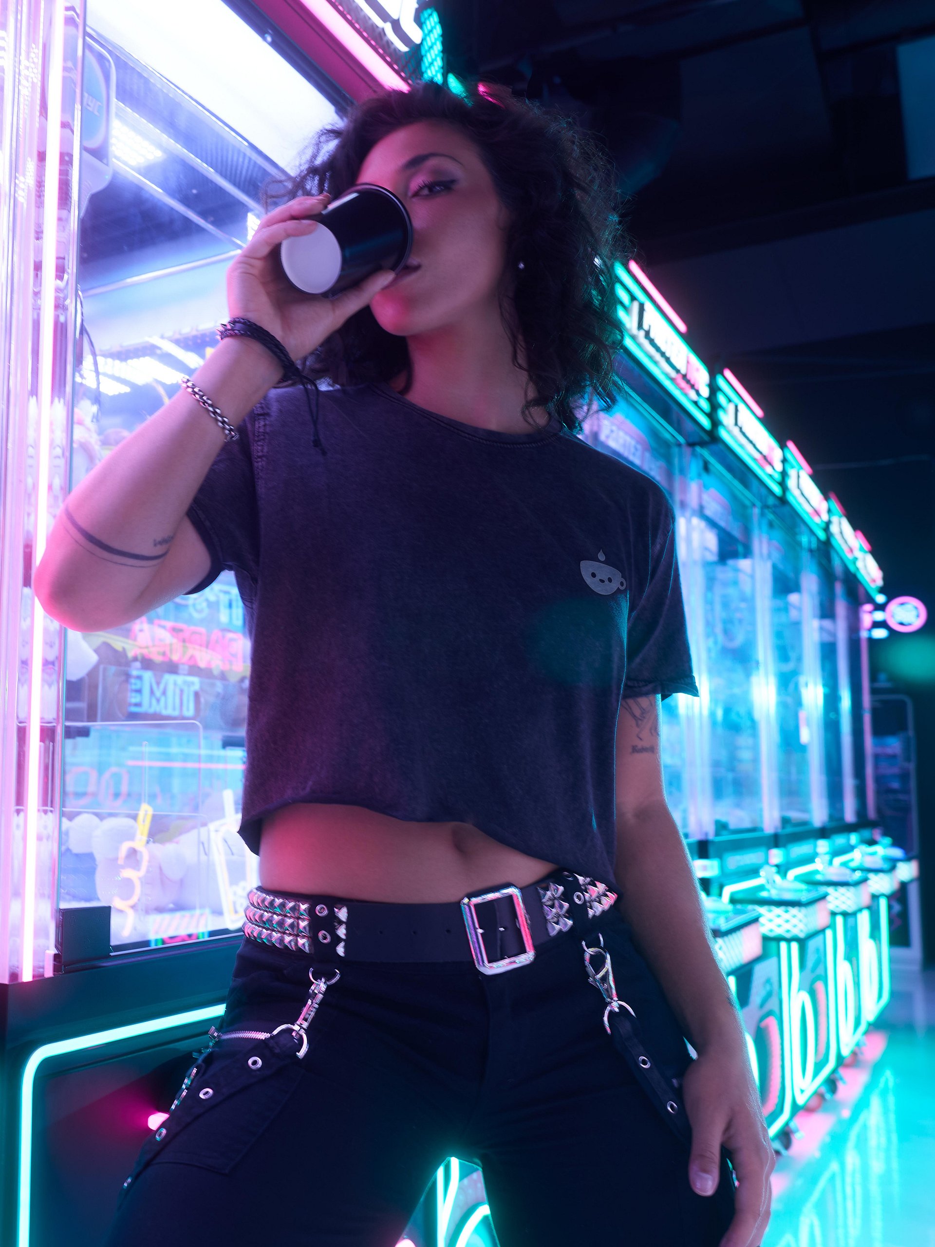 Night Shift Tee - White product image (2)