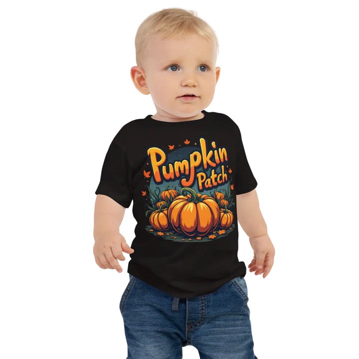 Starry Pumpkin Patch Baby Tee product image (1)