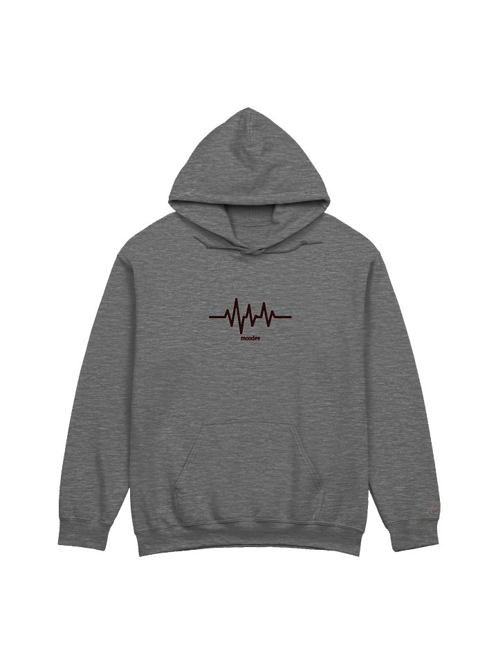 Grey Blood Cancer United moodee. Hoodie product image (1)
