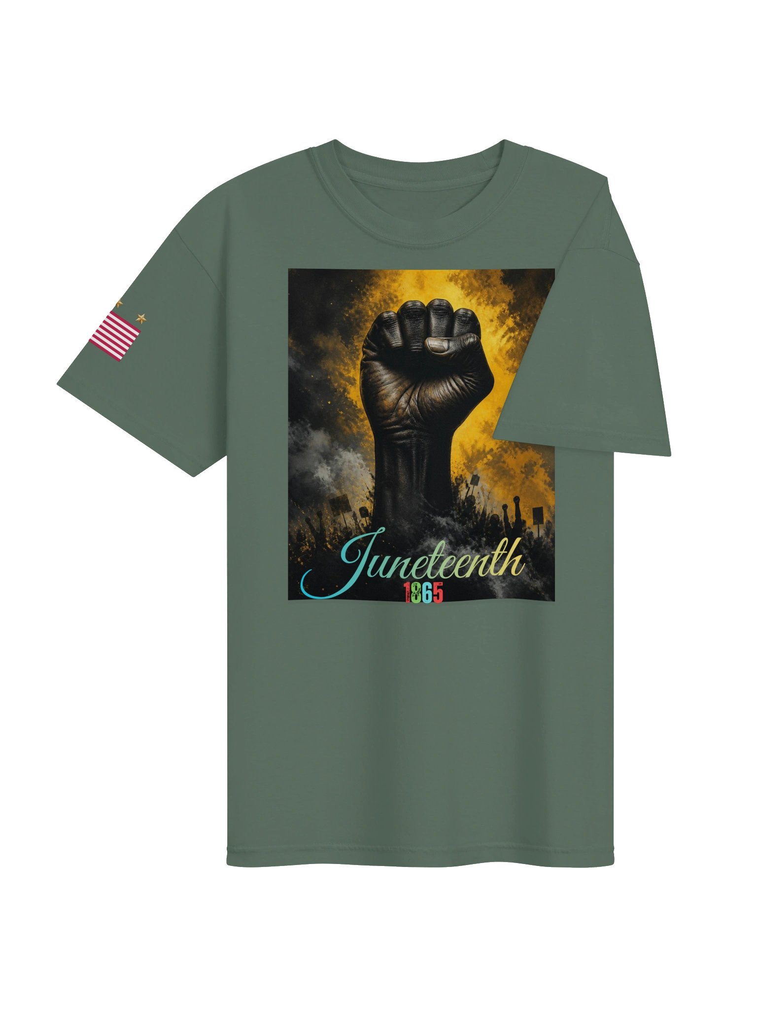 Juneteenth Black Fist - Freedom Tee product image (4)