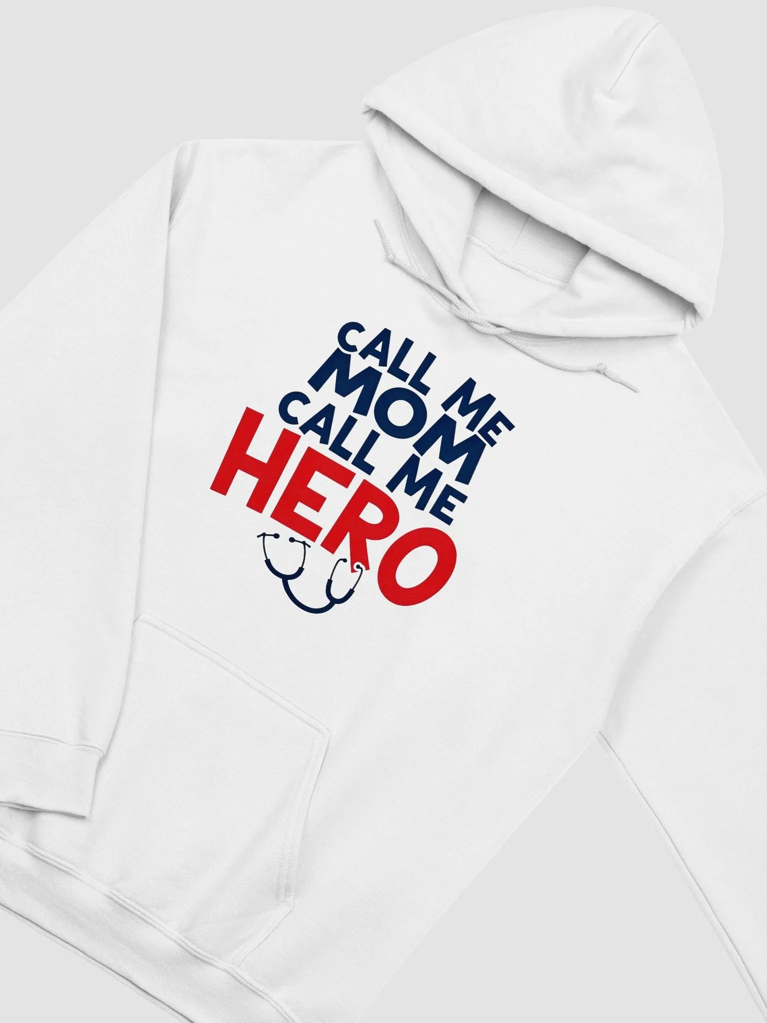 MOM HERO Stethoscope Hoodie product image (12)