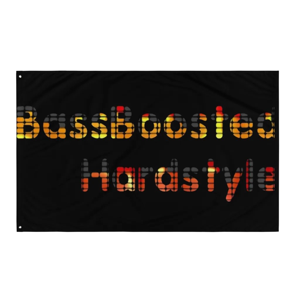 BassBoostedHardstyle Flag product image (3)