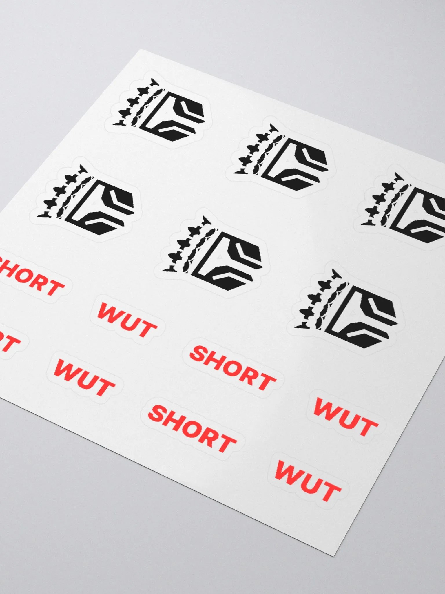 SHORT, WUT KING - Stickers product image (3)
