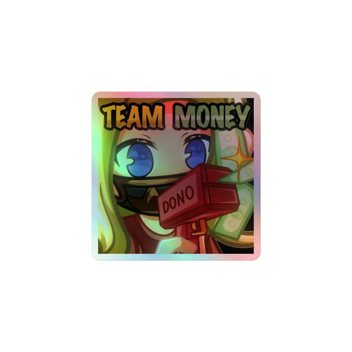 TGSR Team Money Holographic Sticker Set product image (1)