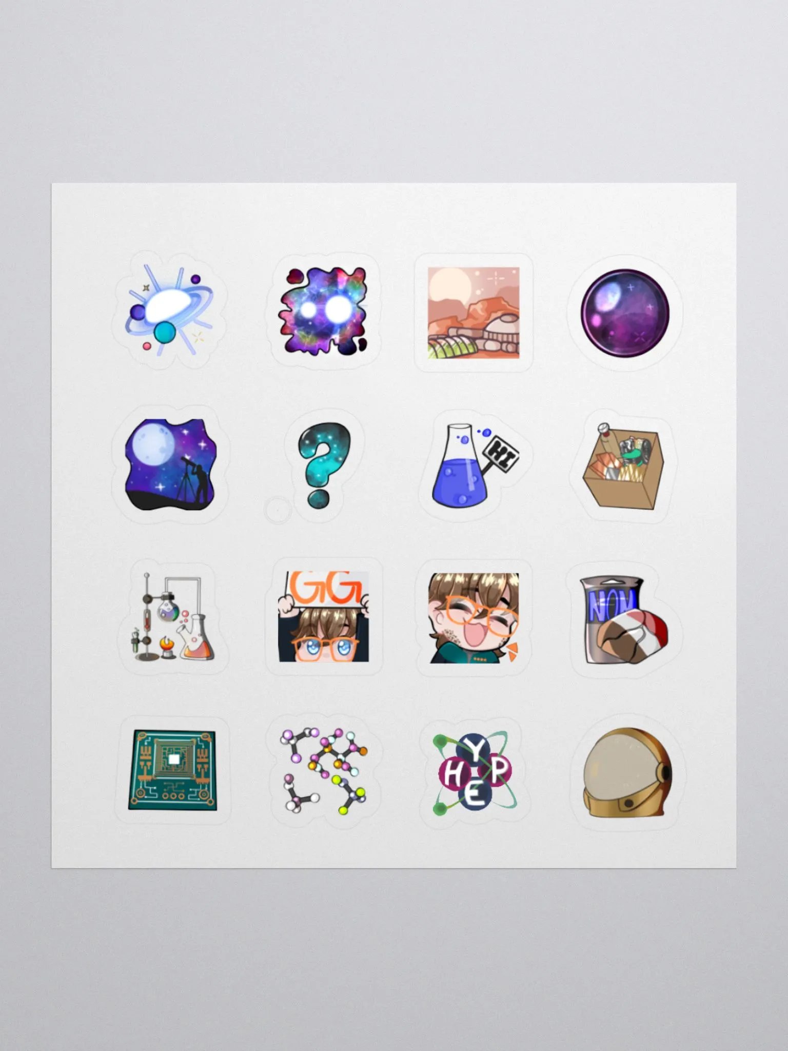 16 Sticker Emote Pack product image (1)