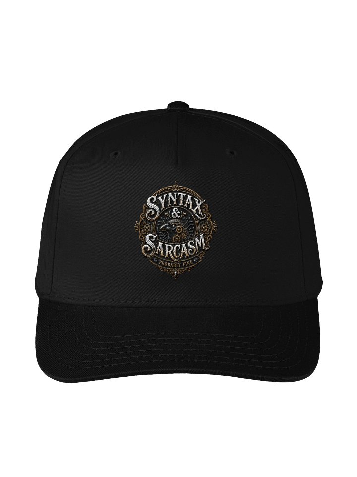 Syntax & Sarcasm Probably Fine OTTO Baseball Cap product image (6)