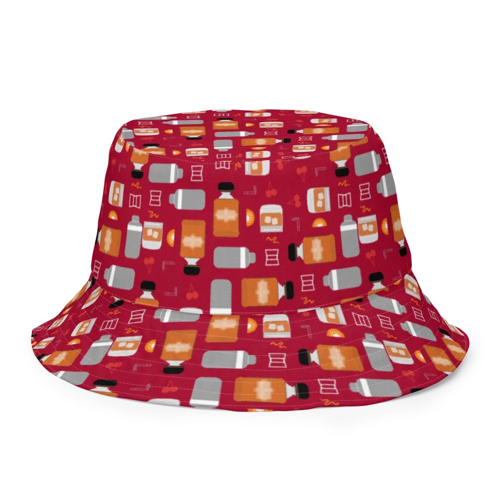 Bourbon Pattern Reversible Bucket Hat product image (1)